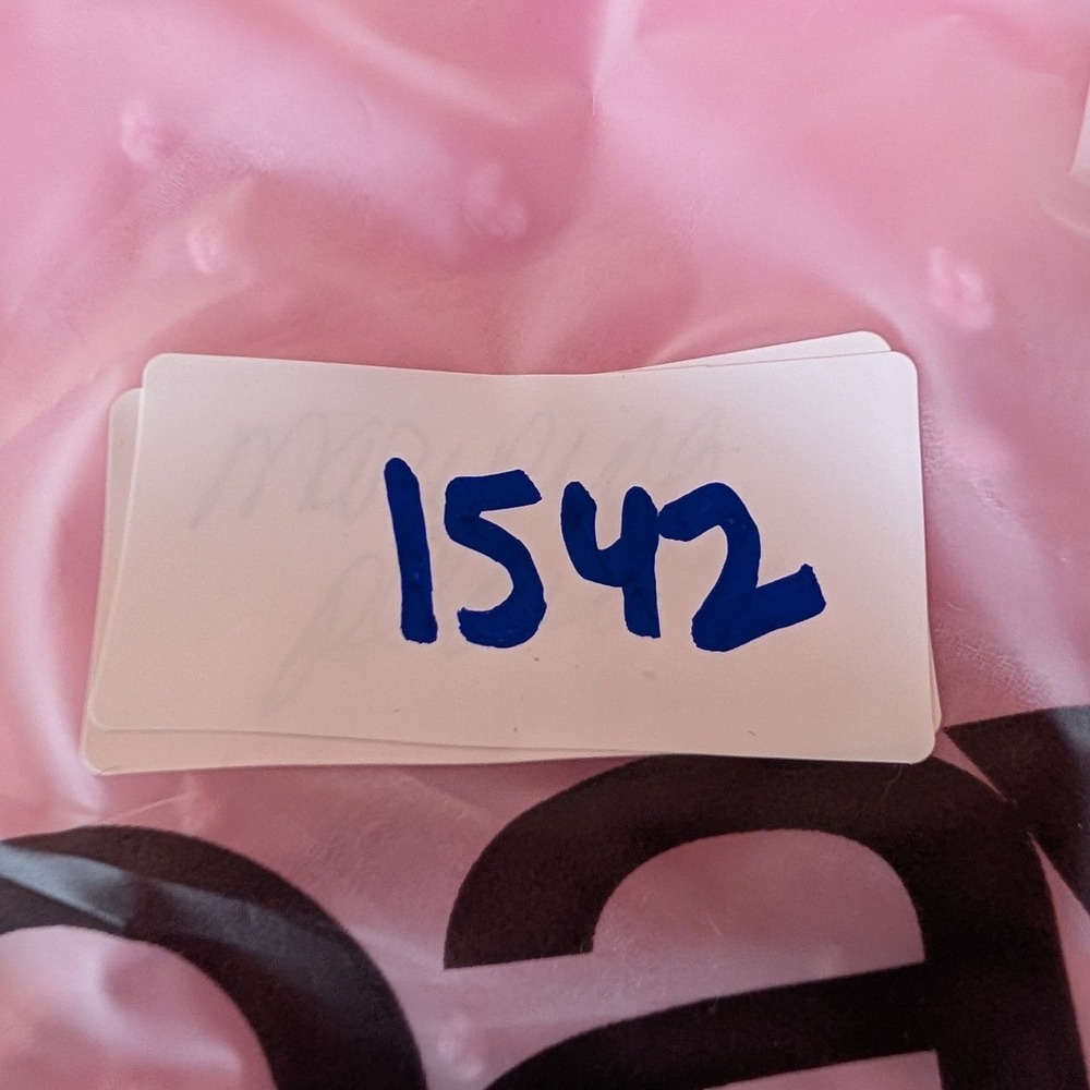 Sugar Thrillz Can't Help Falling Pinafore Dress S Pink Swiss Dot Ruffle Sheer - Picture 12 of 12